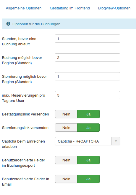 optionen buchungsoptionen
