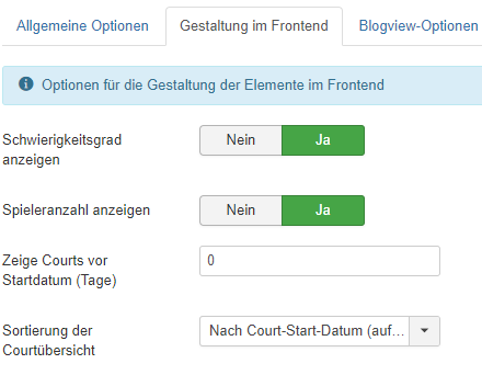 optionen gestalt fe
